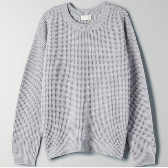 Aritzia Wilfred Free Isabelli sweater grey XS - Picture 9 of 10
